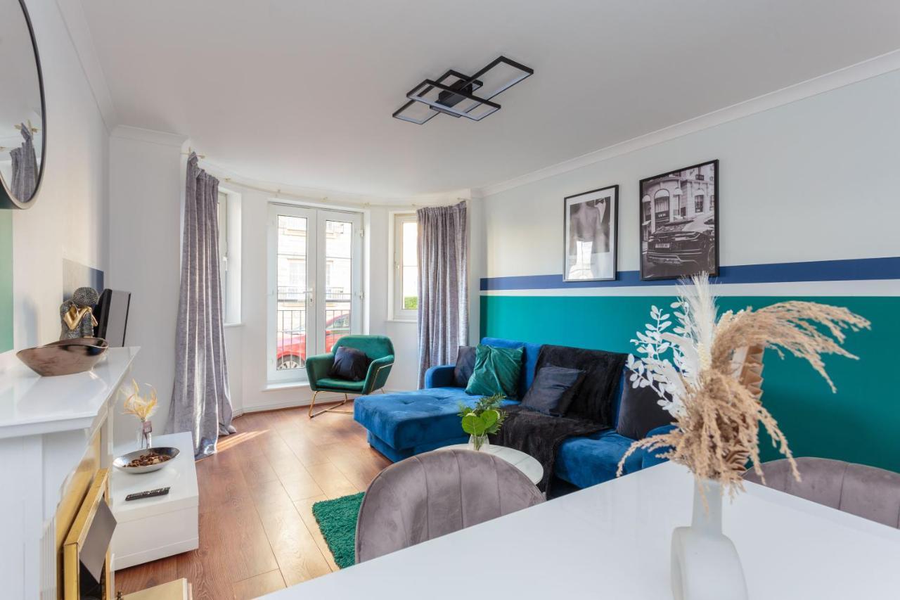 Stylish 2 Bedroom Apartment In Edinburgh Bagian luar foto